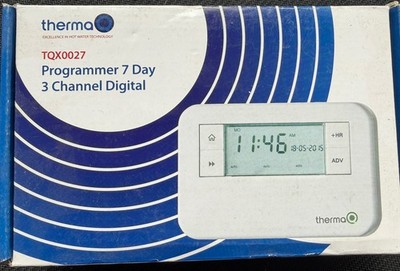 Therma Programmer 7 Tage Digital TQX0027 3 Kanal Digital