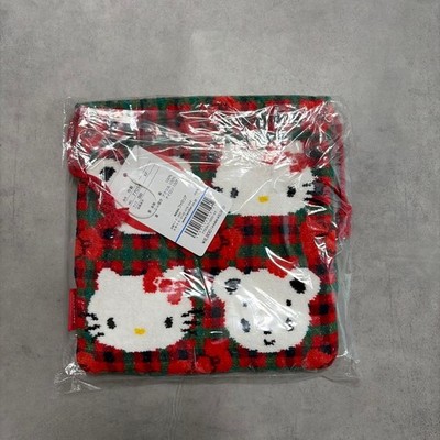Hello Kitty x Familiar Chenille Kordelzugbeutel Neu mit Etikett Selten Geschenk