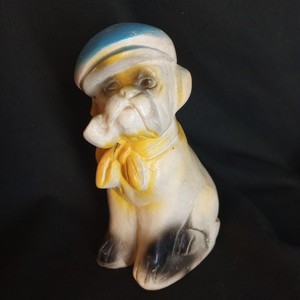 Chalkware Bulldog | eBay
