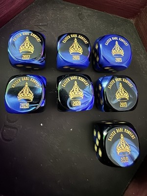 7 Kaiser Raul Konvent Promo Würfel DSA / Das Schwarze Auge
