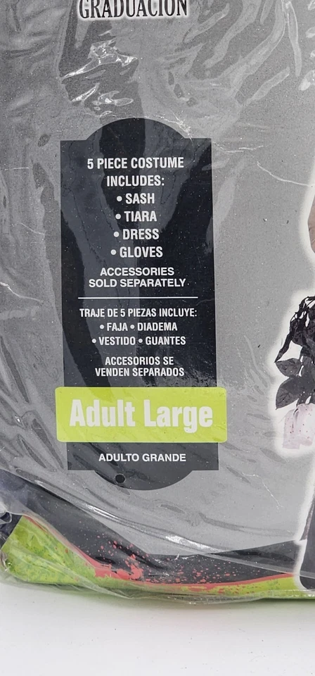 Nuevo Disfraz Zombie Baile de graduación Reina Adulto Regreso a Casa Belleza Halloween Foto 3 de 4