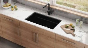 Franke PKG11031SHG Peak 32" Undermount Granite Kitchen Sink in SHADOW GREY, New!