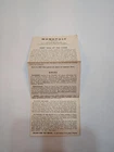 Vintage 1961 Monopoly Parker Brothers Board Game Rules Instructions