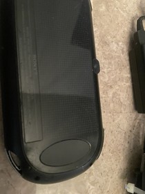 Sony PlayStation Vita PCH-1001 Black Working With Charger And 4GB Memory Card