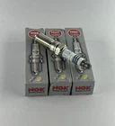 NGK 3587 PLTR6A-10G Laser Platinum Spark Plugs Lot of 3