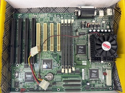 Intel VS440FX Motherboard, 1 Stick Ram with CPU