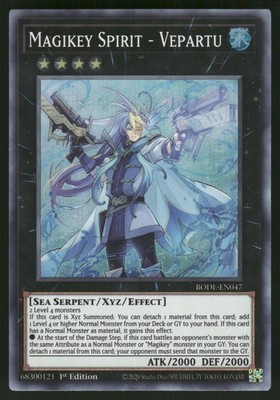 Magikey Spirit - Vepartu Super Rare Burst of Destiny BODE-EN047 NM