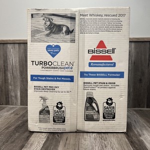 BISSELL TurboClean PowerBrush Pet Carpet Cleaner – 2806R