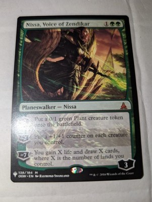 Nissa, Voice of Zendikar - Mystery Booster - MTG - Magic: The Gathering