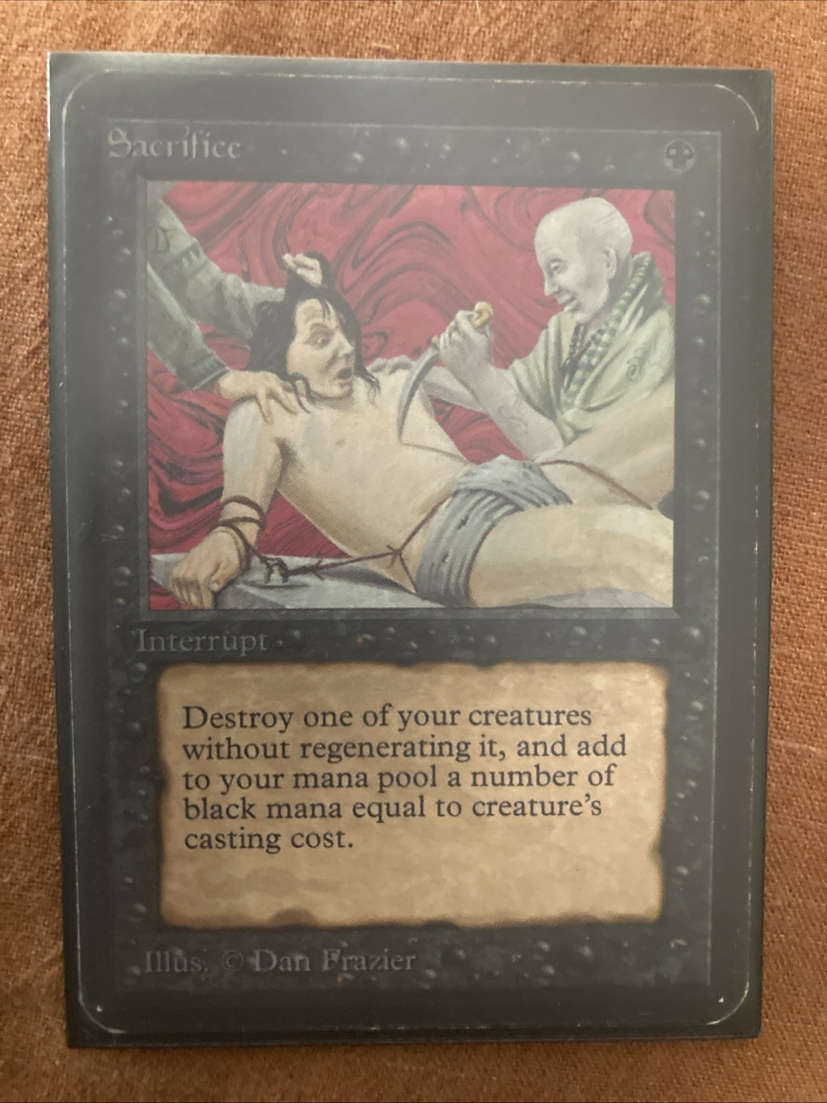 Sacrifice Alpha Edition MtG