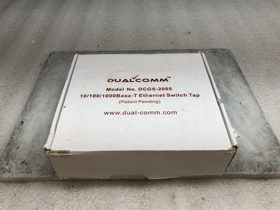 Dualcomm DCGS-2005 5-Port 10/100/1000Base-T Gigabit Ethernet Switch Tap