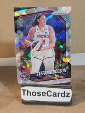 2025 Panini WNBA Cracked Ice Prizm #112 Stefanie Dolson
