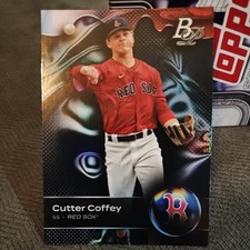 2023 Bowman Platinum - Top Prospects Cutter Coffey #TOP-76 (RC)