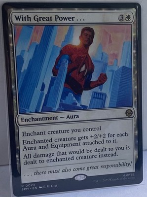 With Great Power... 024  Marvel's Spider-Man (SPM) MTG engl.