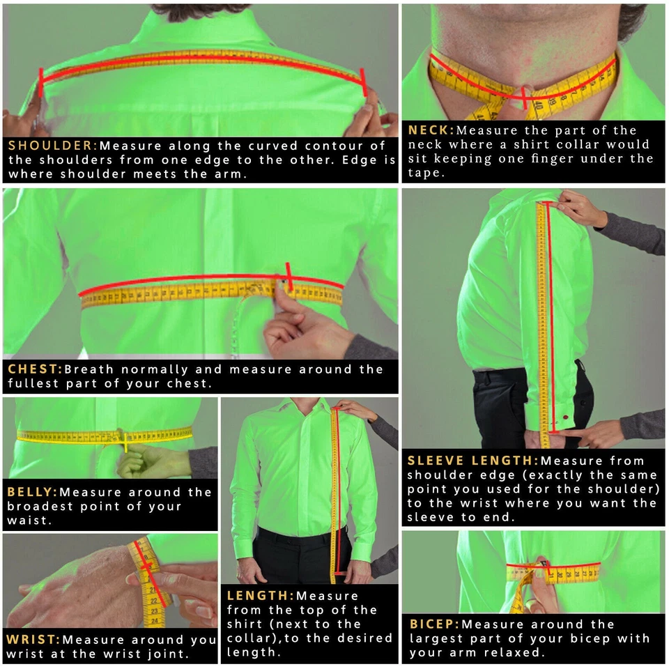 Camisas a rayas para hombre cuello de negocios a medida cuello en contraste puño en contraste Foto 3 de 4