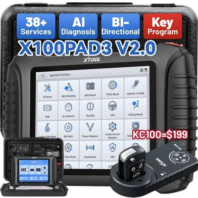 XTOOL X100PAD3 Immobilizer Programmer Diagnostic Tool Key Coding OBD2 Scanner