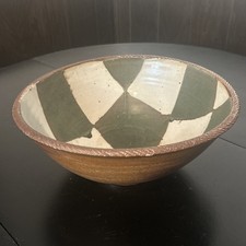 Large Sarah Dudgeon Studio Pottery Bowl Signe...