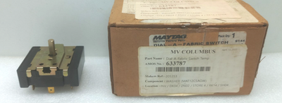 #ad Maytag 205353 Washer Switch Dial A Fabric Switch Temp 16A 120 240VAC H 2pc $274.31