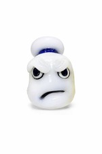 Glass Pendant Ghostbusters Stay Puft Marshmallow Man Character. Lamp Work