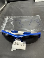 OAKLEY FLAK JACKET XLJ POLISHED WHITE Blue SUNGLASSES