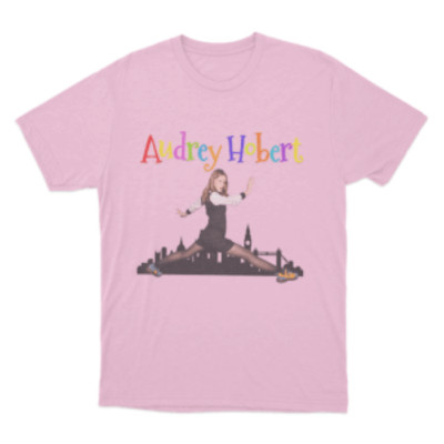 Audrey Hobert Light Pink Cotton Shirt All size S-5XL L336