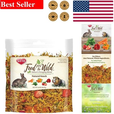 Food from The Wild Natural Pet Snack - Healthy Treat for Rabbits & Guinea Pigs