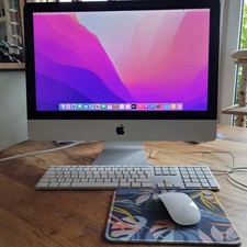 APPLE iMAC 21,5" LED 1 To - Etat neuf - Révisé - Avec clavier, souris, connectiq