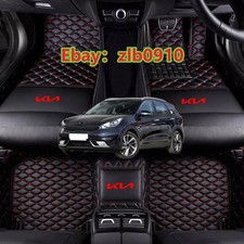 For KIA Niro Car Floor Mats Luxury Waterproof Auto Carpet Liner Mats Rugs