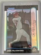 1999 Bowman Chrome - Joe McEwing #399 International Refractor /100 (RC)