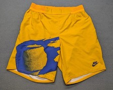 Nike Challenge Court Slam Tennis Agassi Shorts CK9775-848 Men's Medium Orange