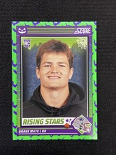 2024 Panini Score-A-Treat - Rising Stars Drake Maye #17 Green Bats (RC)