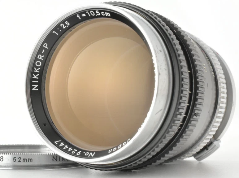 Nippon Kogaku 10.5cmf/2.5 レンズ　ニッコール MINT] Nikon Nippon kogaku Nikkor P 10.5cm 105mm f/2.5 S mount Lens