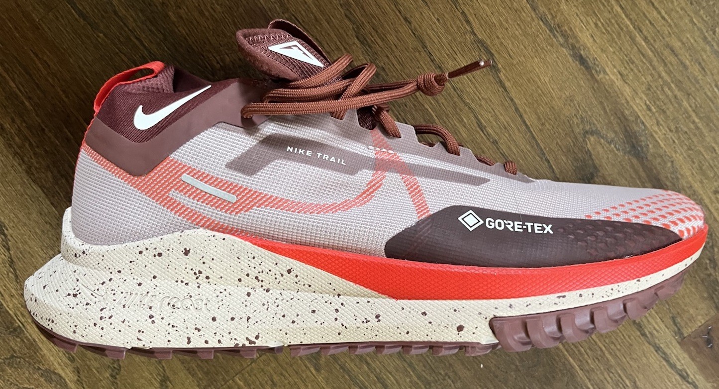 PONY 11 Nike React Pegasus Trail 4 GORE TEX Diff Taupe Running Rosso DJ926 200 ACG