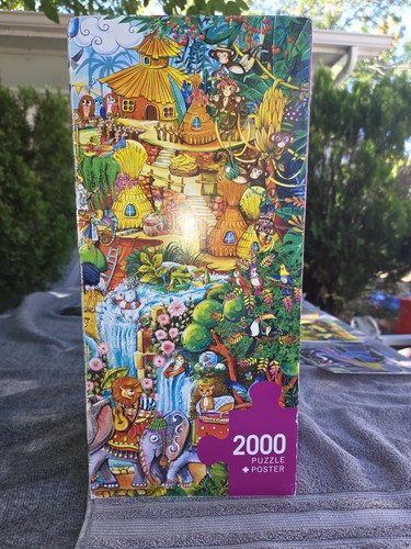 Heye Exotic Safari 2000 Piece Puzzle Rita Berman Art - Picture 4 of 7