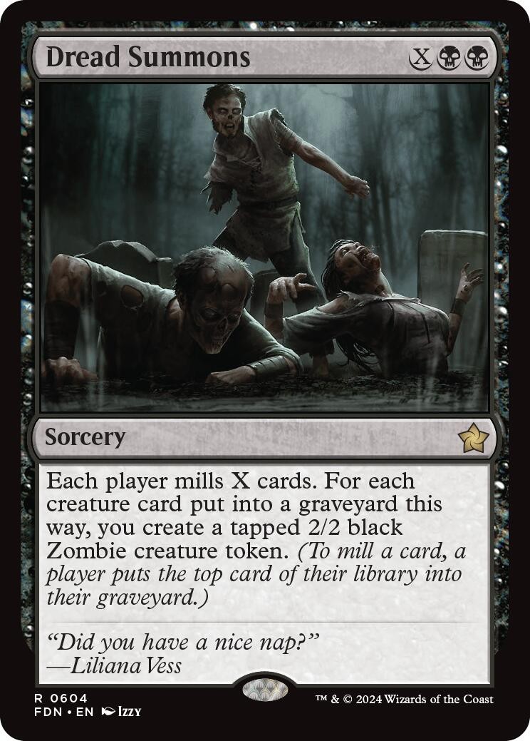 Dread Summons- (NM)--EN-[FDN - 604]