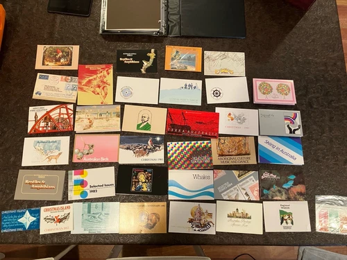 Australian Presentation Pack Lot – 1980s & Antarctic Territory – 35 Total