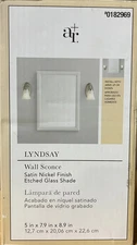 allen + roth Lyndsay 5-in 1-Light Satin Nickel LED Transitional Vanity Light