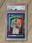 2024-25 Donruss Optic Reed Sheppard Rated Rookie Blue /49 Houston Rockets PSA 10