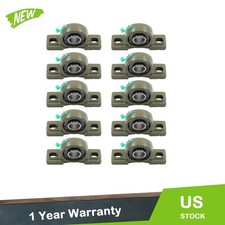 UCP205-16 Pillow Block Bearing 10 Pcs 1" Bore 2 Bolt Solid Base Self Aligning