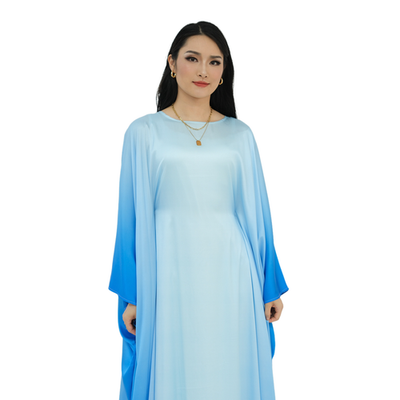 knee length dresses for ladies Ever-Pretty Inclusive Plus Size Chiffon Batwing Sleeve Dress for Mother of The Bride main image 0