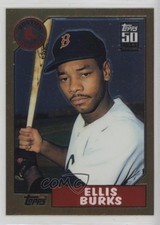 2001 Topps Traded & Rookies 50 Years Topps Reprint Chrome Ellis Burks #T121 0w7