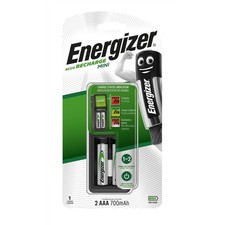 [7638900421446] ENERGIZER Chargeur de piles Mini Charger incl. 2xAAA 700mAh