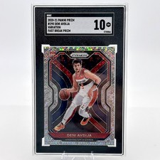 DENI AVDIJA RC GEM MINT SGC 10  • 2020 PRIZM #290 VARIATION FAST BREAK SILVER