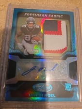 2025 Panini Certified - Freshman Fabric Mirror Signatures Jaylin Noel Teal /199 