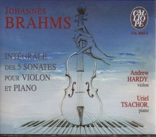 JOHANNES BRAHMS - Brahms: Violin Sonatas Nos 1-3 - 2 CD - Excellent Condition