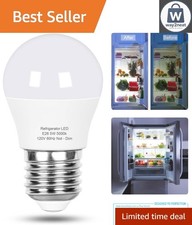 Durable Non-Dimmable LED Refrigerator Light Bulb - Waterproof, 5W Energy Saver