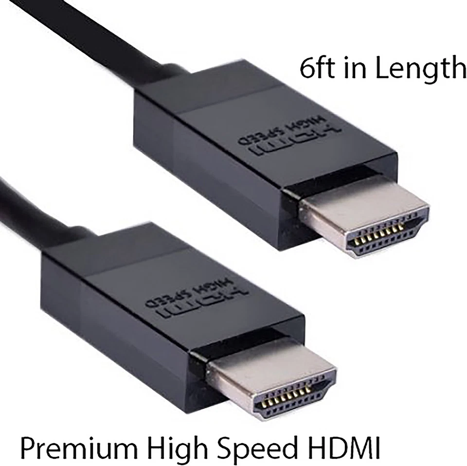 OEM Genuine Microsoft XBOX ONE 6 Foot HIgh Speed HDMI Cable, Black - Image 2 of 2