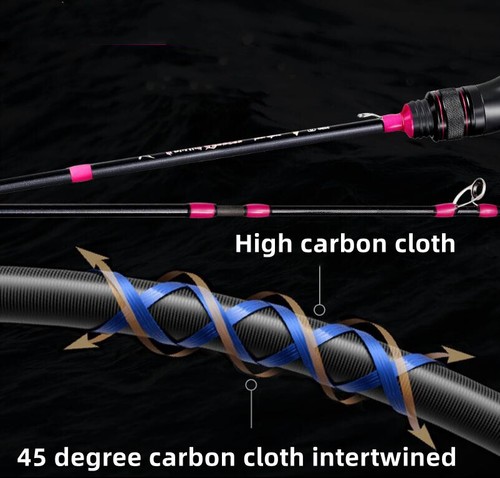 Fishing Rod Ultra Light Carbon Fiber Spinning/casting Fishing Rods 135m-1.8m - Picture 9 of 46
