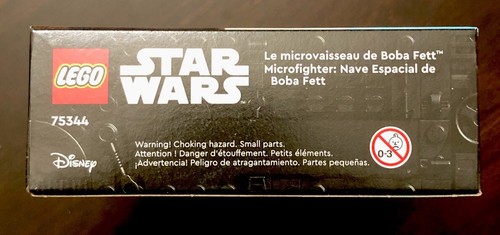 Boba Fett's Starship Microfighter LEGO 75344 STAR WARS Set NEW 2023 with MINIFIG - Picture 4 of 6