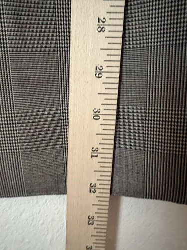 Alan Flusser Jacket Mens 42L Gray Geometric Blazer Sport Coat Office Wedding NEW - Picture 10 of 13
